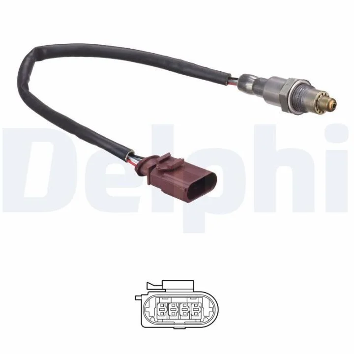 SEAT лямбда-зонд IBIZA IV 1.2 TSI, VW, SKODA DELPHI ES2113912B1 (фото 1)