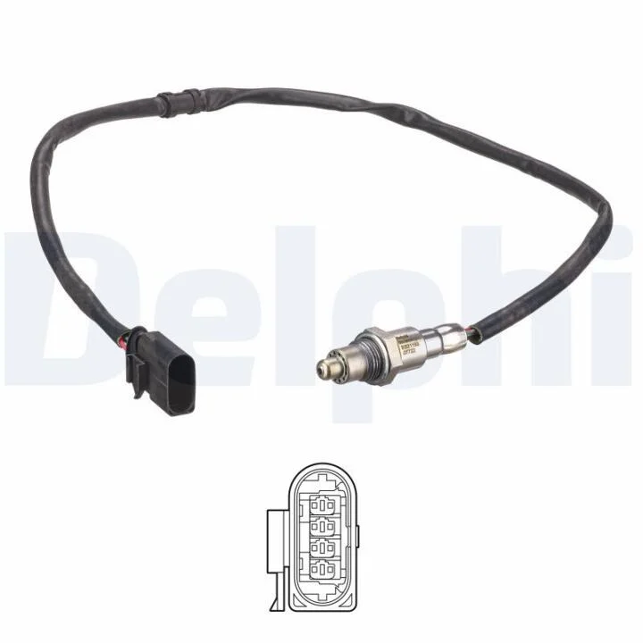 SEAT лямбда-зонд IBIZA IV 15-, VW DELPHI ES2119312B1 (фото 1)