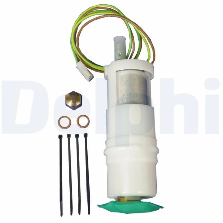 VW електро-бензонасос AUDI 100 2,2T 85-90 (в бак 5bar, L=169mm) DELPHI FE053312B1 (фото 1)