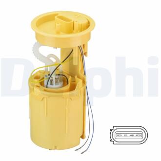 VW електро-бензонасос (модуль)(0.5 Bar 100 L/h) VW T5 1.9,2.5 TDI DELPHI FG2044-12B1