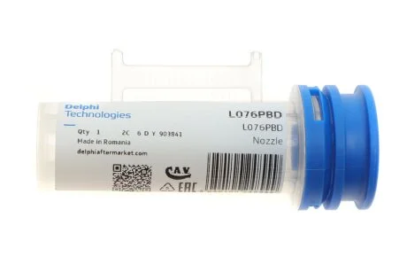 Розпилювач дизельної форсунки DELPHI L076PBD