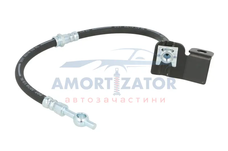 Гальмівний шланг гнучкий задн лів (довжина 476мм, M10x1/M10x1x1) HYUNDAI SANTA FÉ I 2.0-2.7 08.00-03.06 DELPHI LH7119 (фото 1)