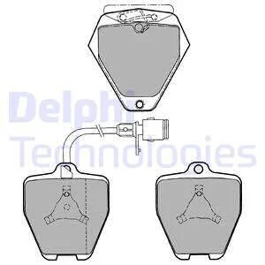 Гальмівні колодки, дискові DELPHI LP1024