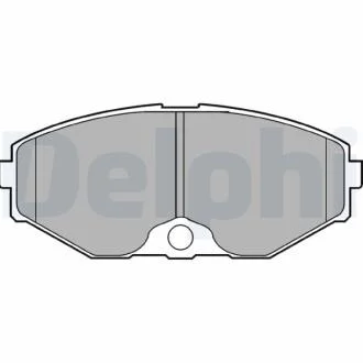 Гальмівні колодки, дискові DELPHI LP1058