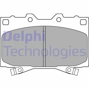 Гальмівні колодки, дискові DELPHI LP1308 (фото 1)
