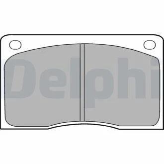 RENAULT гальмівні колодки передн.Master I 80-,Jaguar XJ, DELPHI LP132