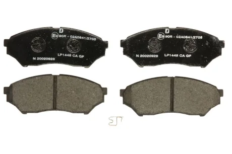 Комплект гальмівних колодок передн, MITSUBISHI PAJERO PININ I 1.8/2.0 10.99-06.07 DELPHI LP1448