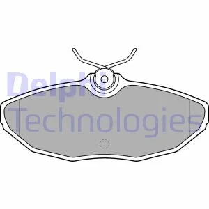 Гальмівні колодки, дискові DELPHI LP1505 (фото 1)