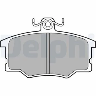 Комплект гальмівних колодок з 4 шт. дисків DELPHI LP179