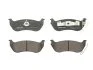 Комплект гальмівних колодок задн, JEEP CHEROKEE, WRANGLER II 2.4-4.0 08.96-01.08 DELPHI LP1859 (фото 3)