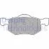 Комплект гальмівних колодок передн, FORD MAVERICK FORD USA ESCAPE MAZDA TRIBUTE 2.0/2.3/3.0 03.00- DELPHI LP1900 (фото 1)