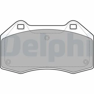Гальмівні колодки, дискові DELPHI LP1940