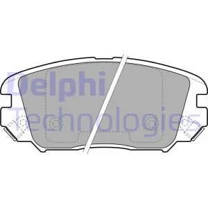 Комплект гальмівних колодок DELPHI LP1974
