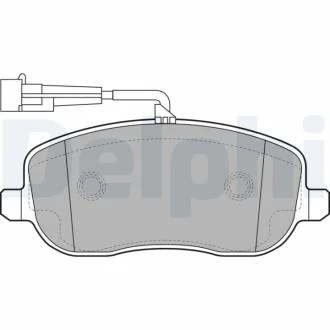 Гальмівні колодки, дискові DELPHI LP2024