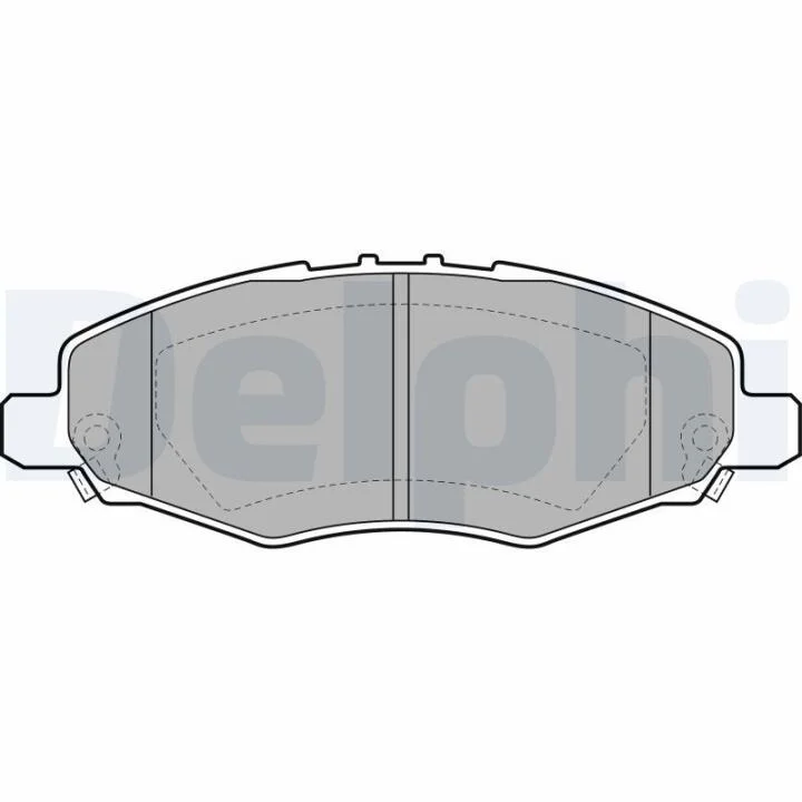 Гальмівні колодки, дискові DELPHI LP2059 (фото 1)
