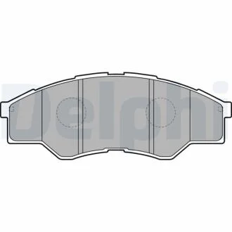 Гальмівні колодки, дискові DELPHI LP2060