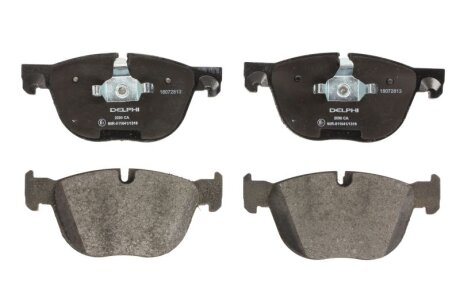 BMW гальмівні колодки передн.X5 E70 07-,F15,85 13-,X 6 E71 08-,F16,86 14- DELPHI LP2090