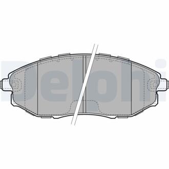 CHEVROLET гальмів.колодки передн. Epica 06- DELPHI LP2183