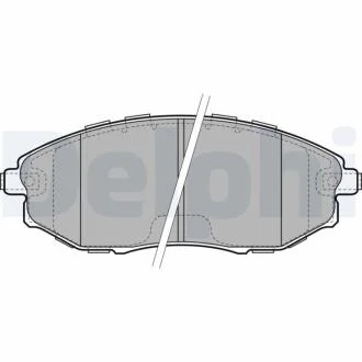 CHEVROLET гальмів.колодки передн. Epica 06- DELPHI LP2183