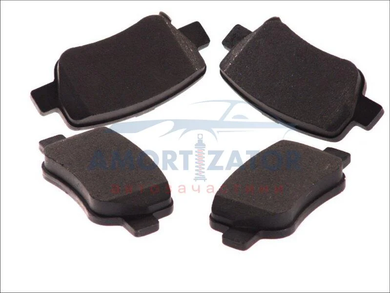 Комплект гальмівних колодок задн, TOYOTA AVENSIS 1.6-2.2D 11.08-10.18 DELPHI LP2206 (фото 1)