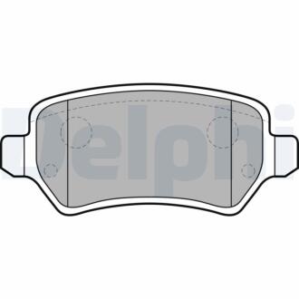 Гальмівні колодки, дискові DELPHI LP2209