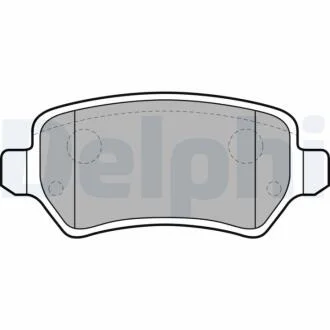 Гальмівні колодки, дискові DELPHI LP2209