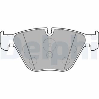 BMW колодки гальм.передн.5 F10 525/535,6 Gran Coupe,7 F01 730 10- DELPHI LP2245