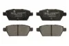 Комплект гальмівних колодок задн, DACIA SANDERO FORD USA FUSION MAZDA 323 F V, 6 MITSUBISHI GALANT IV RENAULT THALIA I 1.4-2.3D 09.80-12.12 DELPHI LP2493 (фото 1)