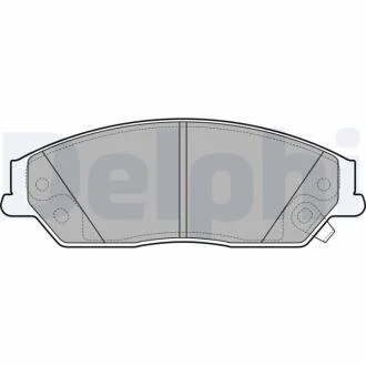 Гальмівні колодки, дискові DELPHI LP2714