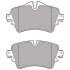 Комплект гальмівних колодок передн, BMW 2 (F45), 2 GRAN COUPE (F44), 2 GRAN TOURER (F46), X1 (F48), X2 (F39) MINI (F55), (F56), (F57), CLUBMAN (F54), COUNTRYMAN (F60) 1.5-2.0D 09.13- DELPHI LP2717 (фото 1)