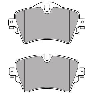 Комплект гальмівних колодок передн, BMW 2 (F45), 2 GRAN COUPE (F44), 2 GRAN TOURER (F46), X1 (F48), X2 (F39) MINI (F55), (F56), (F57), CLUBMAN (F54), COUNTRYMAN (F60) 1.5-2.0D 09.13- DELPHI LP2717