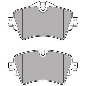 Комплект гальмівних колодок передн, BMW 2 (F45), 2 GRAN COUPE (F44), 2 GRAN TOURER (F46), X1 (F48), X2 (F39) MINI (F55), (F56), (F57), CLUBMAN (F54), COUNTRYMAN (F60) 1.5-2.0D 09.13- DELPHI LP2717
