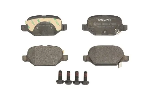 Гальмівні колодки, дискові DELPHI LP2761