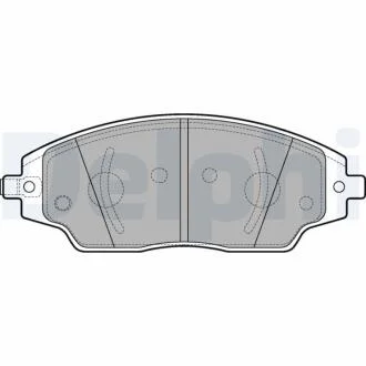 Гальмівні колодки, дискові DELPHI LP3192