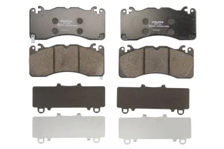 Комплект гальмівних колодок передн, FORD USA MUSTANG 2.3/5.0/5.2 12.14- DELPHI LP3377