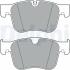 CITROEN передні гальмівні колодки Berlingo, C4 Picasso II, C4 SPACETOURER, C5 Aircross OPEL Combo,COMBO LIFE, GRANDLAND XPeugeot 3008 SUV, 5008 II, 508 II, 508 SW II 1.2-2.0D 02.13- DELPHI LP3384 (фото 1)