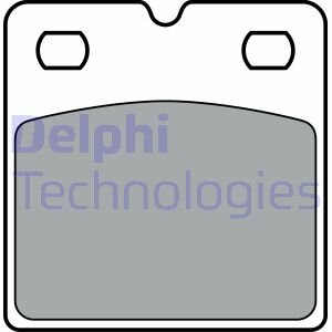 TESLA Колодки гальмівні задні MODEL S DELPHI LP3405