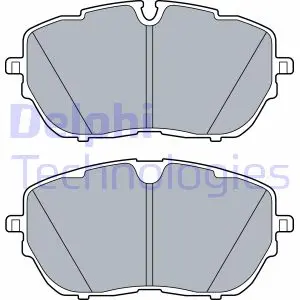 Комплект гальмівних колодок передн, DS DS 4 II, DS 7, DS 9, N°4 CITROEN C5 AIRCROSS, C5 X OPEL ASTRA L, GRANDLAND / GRANDLAND X PEUGEOT 3008, 3008 II, 308, 308 II, 308 III 1.2-Electric 09.13- DELPHI LP3518 (фото 1)
