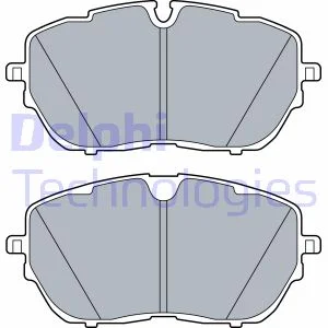 Комплект гальмівних колодок передн, DS DS 4 II, DS 7, DS 9, N°4 CITROEN C5 AIRCROSS, C5 X OPEL ASTRA L, GRANDLAND / GRANDLAND X PEUGEOT 3008, 3008 II, 308, 308 II, 308 III 1.2-Electric 09.13- DELPHI LP3518