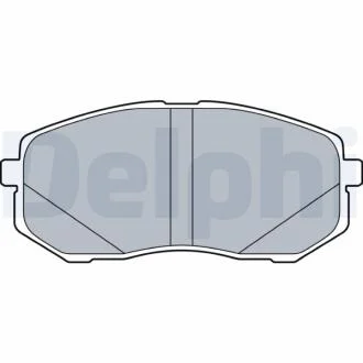 Гальмівні колодки, дискові DELPHI LP3538