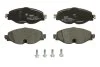 Комплект гальмівних колодок передн, AUDI A1, A3, Q2, Q3, TT FORD TOURNEO CONNECT V761 NADWOZIE WIELKO, TRANSIT CONNECT V761/MINIVAN SEAT ATECA, LEON, LEON SC 1.0-Electric 01.11- DELPHI LP3584 (фото 1)