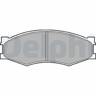 Гальмівні колодки, дискові DELPHI LP358