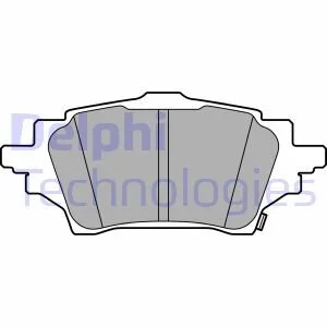 Гальмівні колодки, дискові DELPHI LP3608