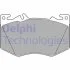 Гальмівні колодки, дискові DELPHI LP3620 (фото 1)