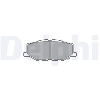 Гальмівні колодки, дискові DELPHI LP3637