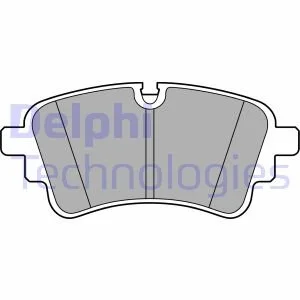Гальмівні колодки, дискові DELPHI LP3670