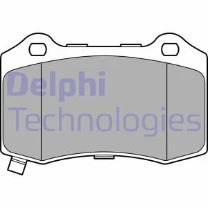 Гальмівні колодки, дискові DELPHI LP3676