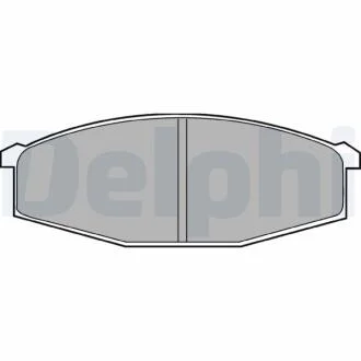 Гальмівні колодки, дискові DELPHI LP373