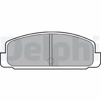 Гальмівні колодки, дискові DELPHI LP401