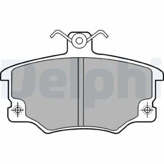 Гальмівні колодки, дискові DELPHI LP459